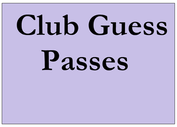 Club Guest Pass