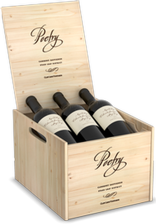 2021 Cliff Lede Poetry Cabernet Sauvignon, Stags Leap District, Six Bottle Set in Wood Box